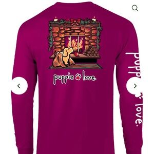 Puppie Love Christmas long sleeve